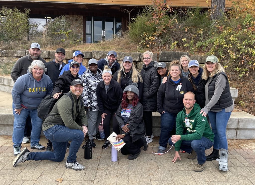 Kim Presko and her team at Missouri's Outdoor Leadership Academy
