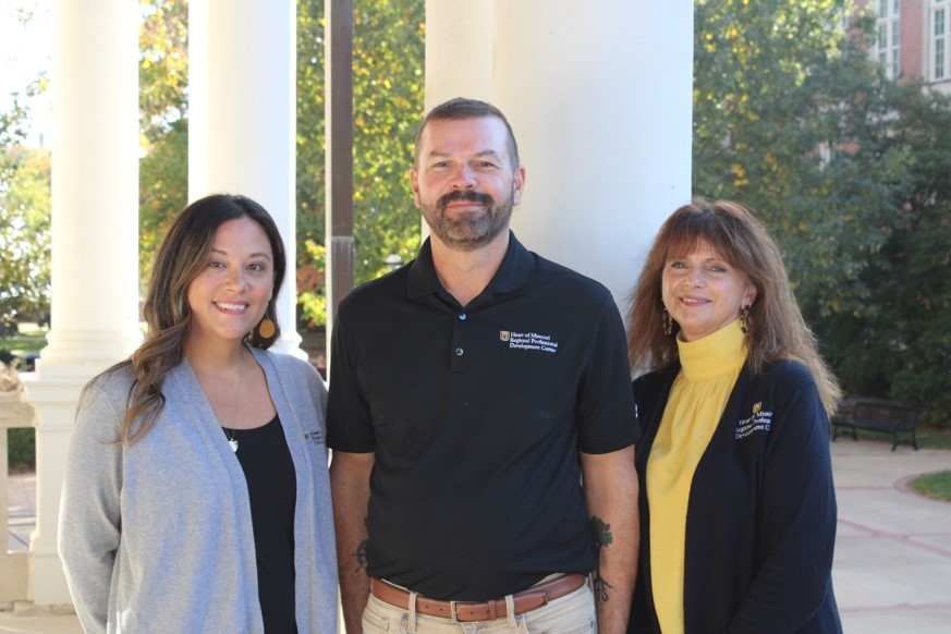 PBS Consultants (left to right): Kali Binkley, Scott Salmons, and Dr. Sherri Thomas.