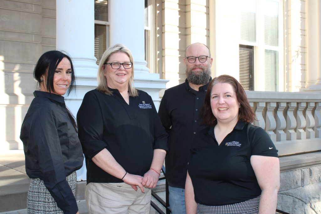 Migrant Program members Cynthia Chasteen, Tomi Soto, Bob McGill, and Katherine Feiner.