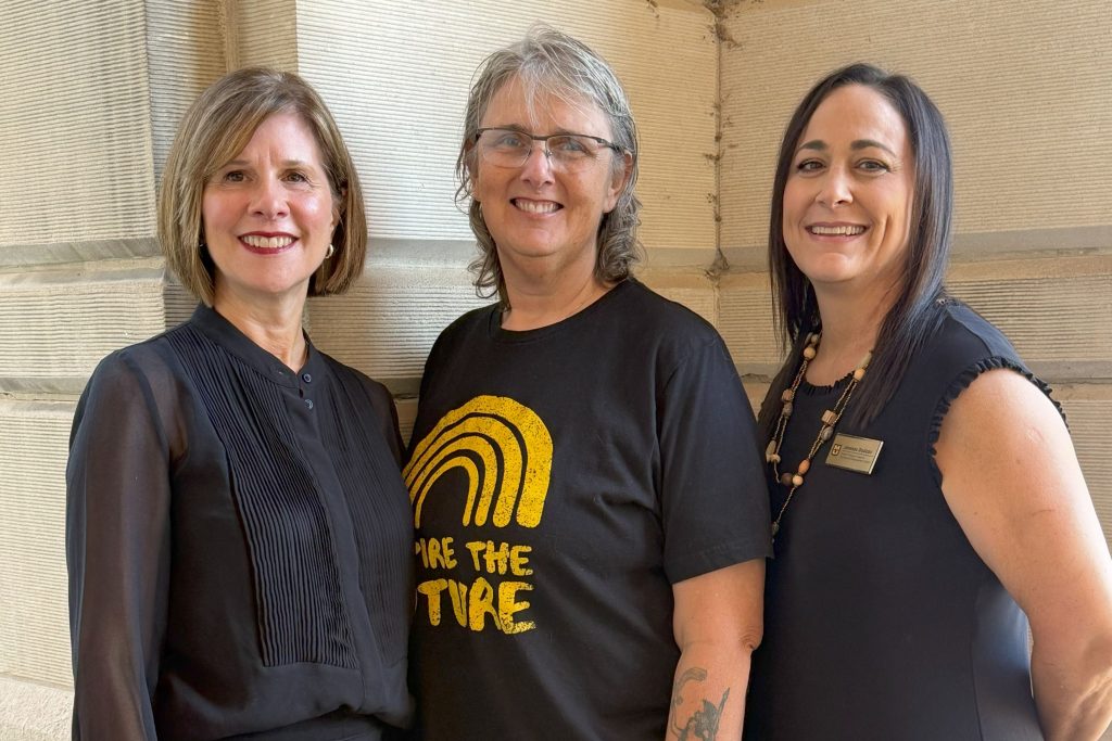 SPED consultants Jennifer Statler, Lynn Lynch and Jenessa Dodson.